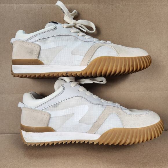 Rag & Bone Womens Retro Runner Sneakers US 9 EU 40 Antique White Gum Sole EUC - Picture 9 of 16